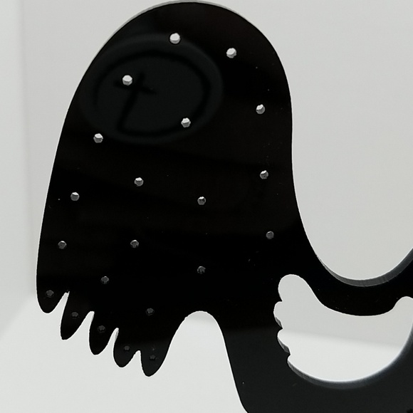 Rooster Chicken Jewelry Holder 6" Tall Holds 16 - Picture 2 of 3